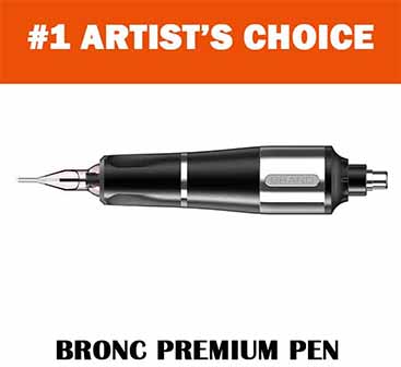 Artists choice BRONC premium rotary cartridge tatto machine twoo by maestro tattoo
