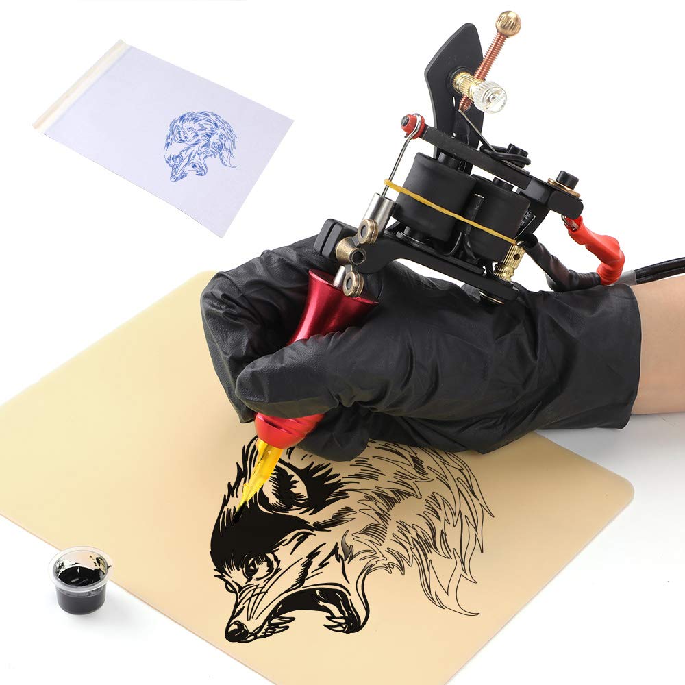 drawing with solong coil tattoo machine