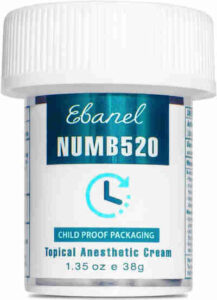 Ebanel the best tattoo numbing cream