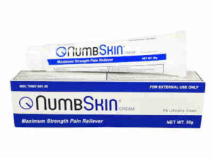 Numbskin tattoo numbing cream