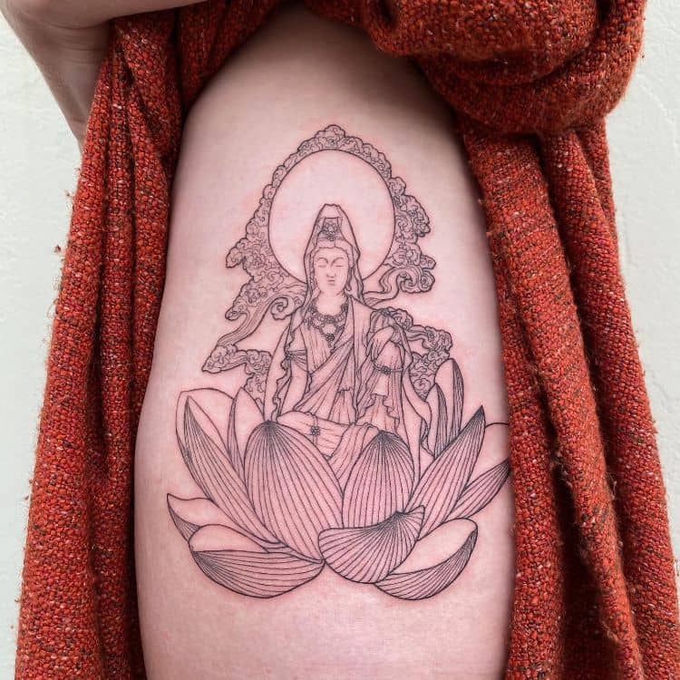 Bodhisattva tattoo