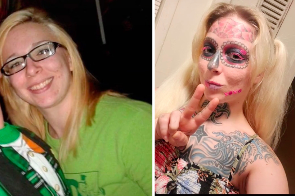 Face tattoo removal before and after