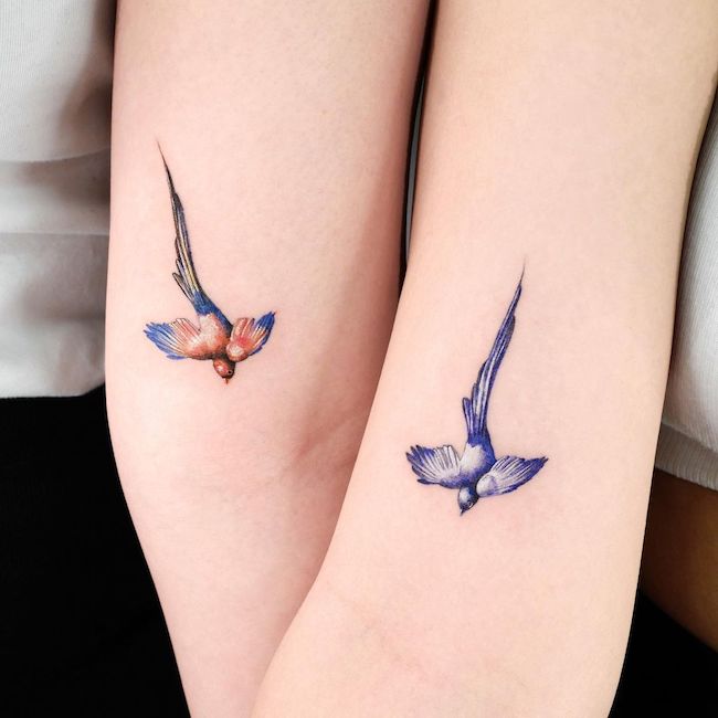 birds tattoo