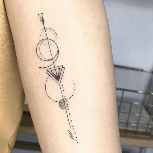 Geometric-Shapes tattoo