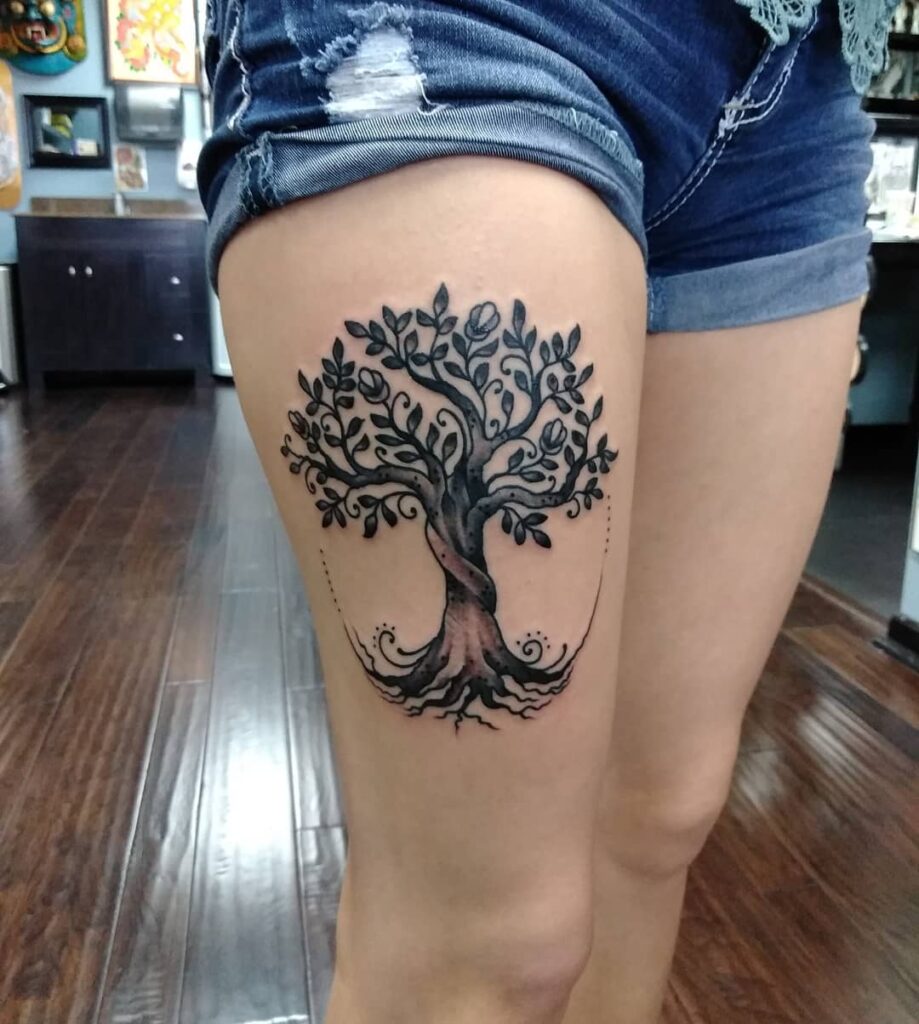 Infinite tree by maestro tattoo