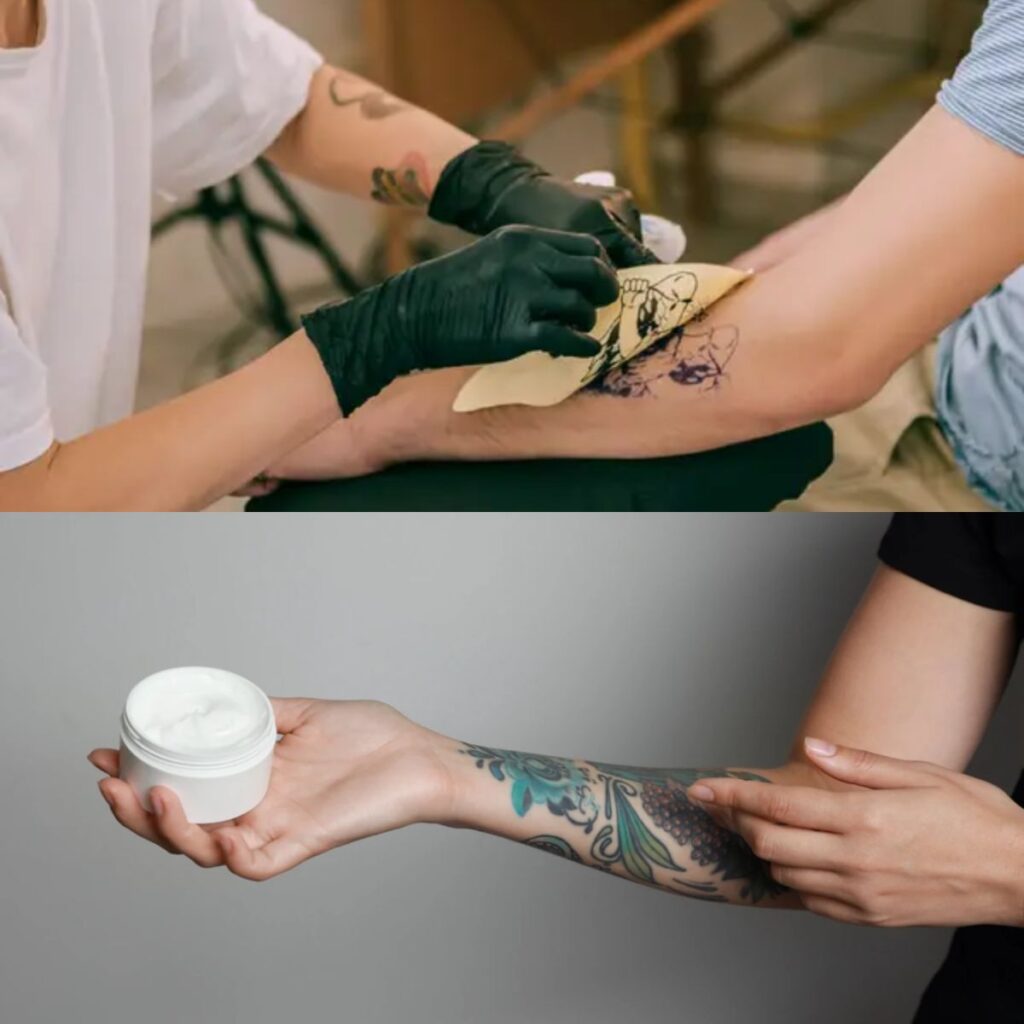 Picture of Tattooing Process and Aftercare