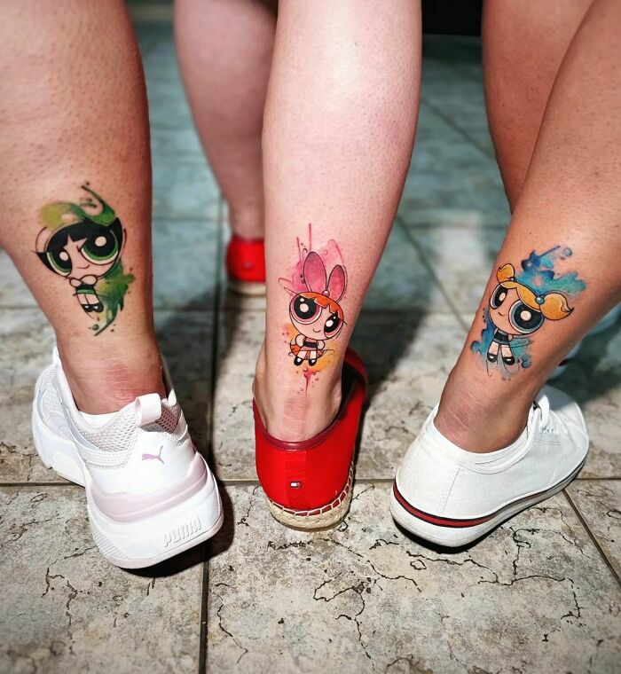 Powerpuff Girls sister 2 by maestro tattoo