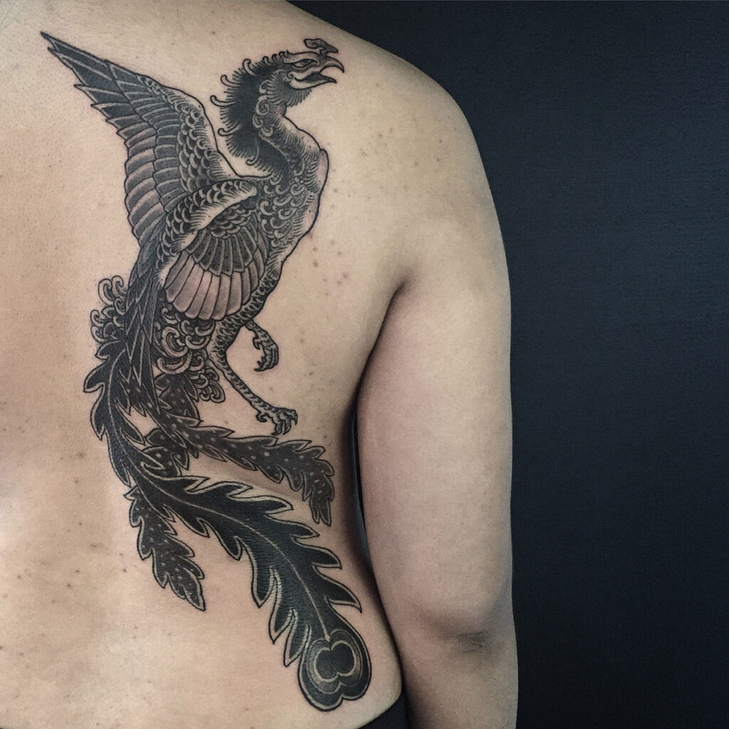 Irezumi tattoo Picture of-Phoenix