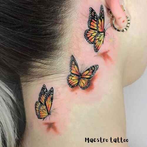 Butterfly Flock tattoo image