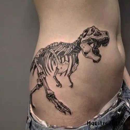 Dinosaur Skeleton Tattoos image