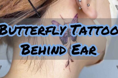 Feature image of Butterfly Tattoo Behind Ear