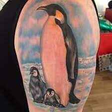 Penguin FAMILY Tattoo IMAGE