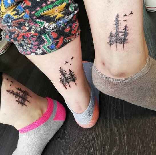 Pine tree tattoo ideas picture 
