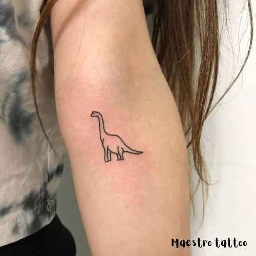 cute baby Dinosaur Tattoos Designs Ideas 5 by maestro tattoo