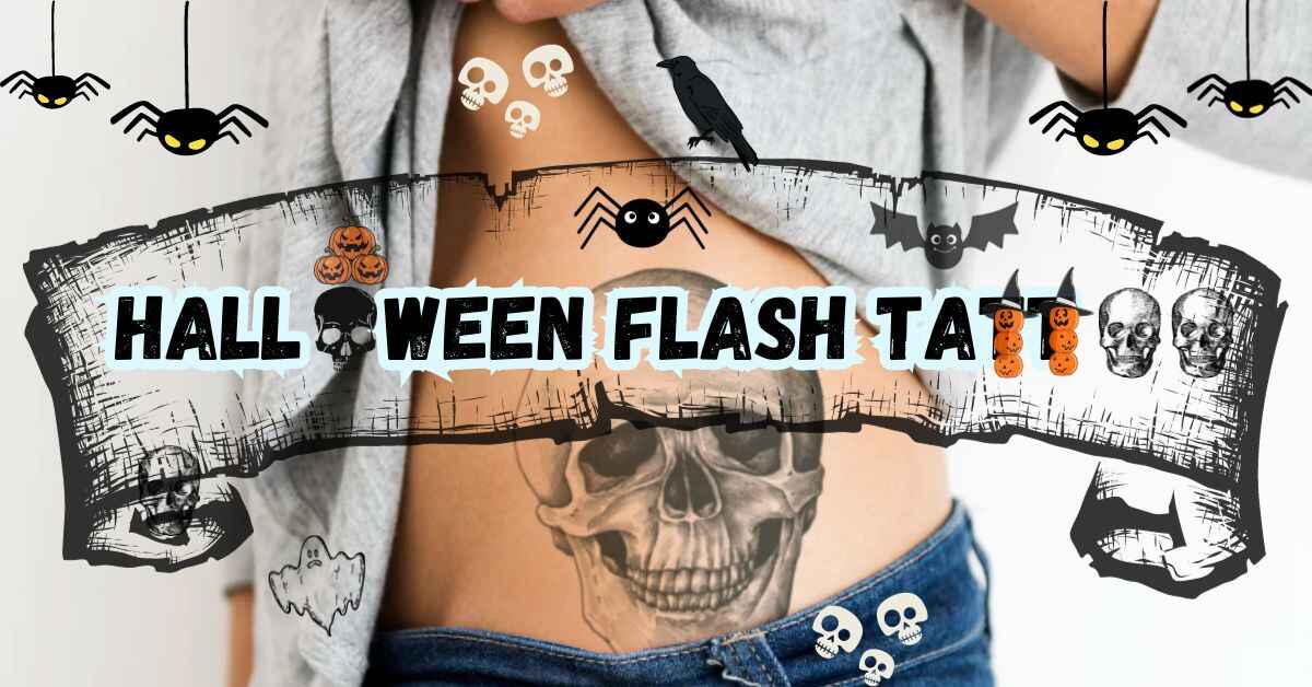 Feature image of Halloween Flash Tattoo