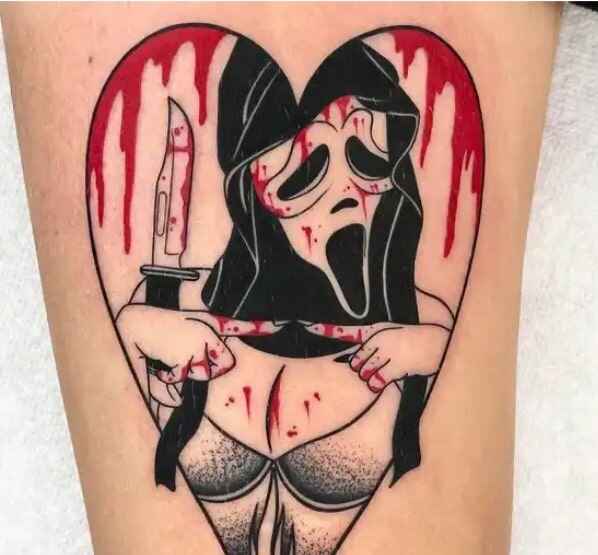A La Llorona Halloween tattoo image
