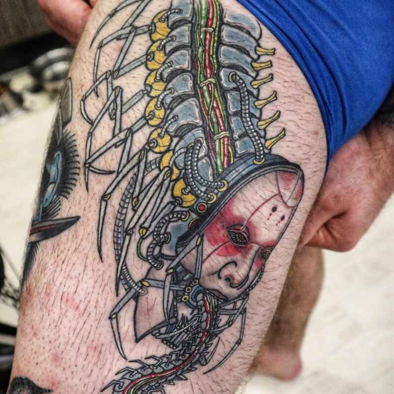 Japanese Centipede Tattoo image
