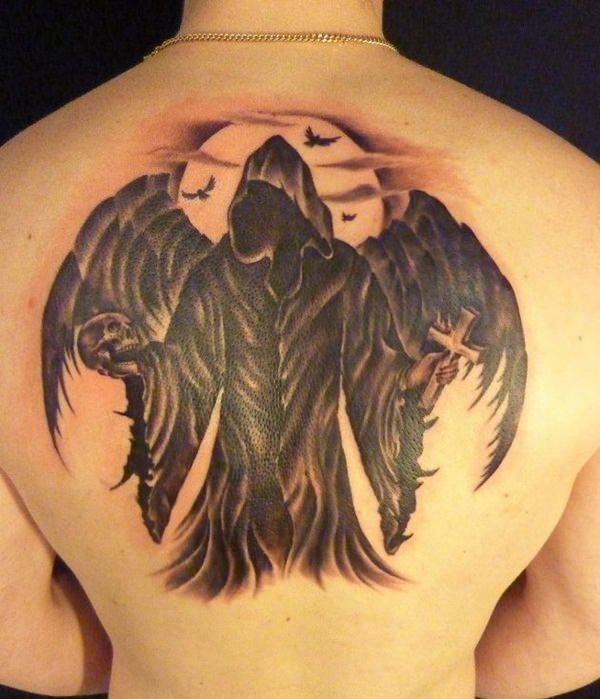 Angel of Death Tattoo ideas by maestro tattoo