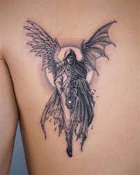 Angel of Death Tattooo by maestro tattoo