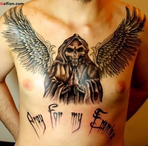 death angel tattoooo by maestro tattoo