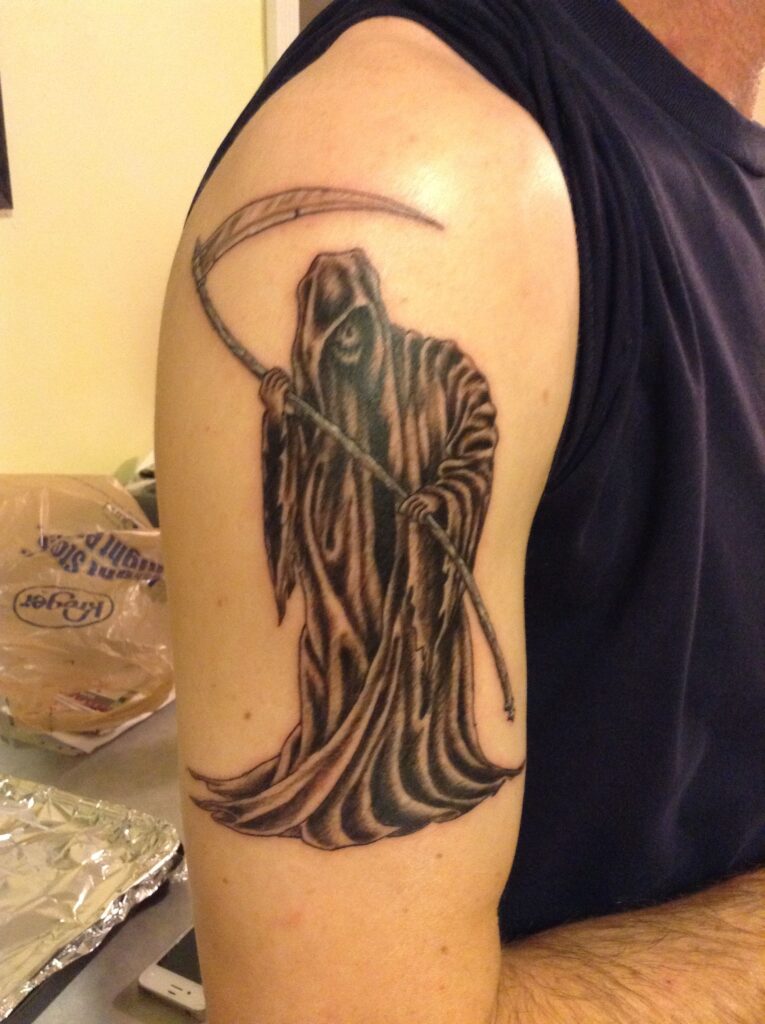 death angelll by maestro tattoo